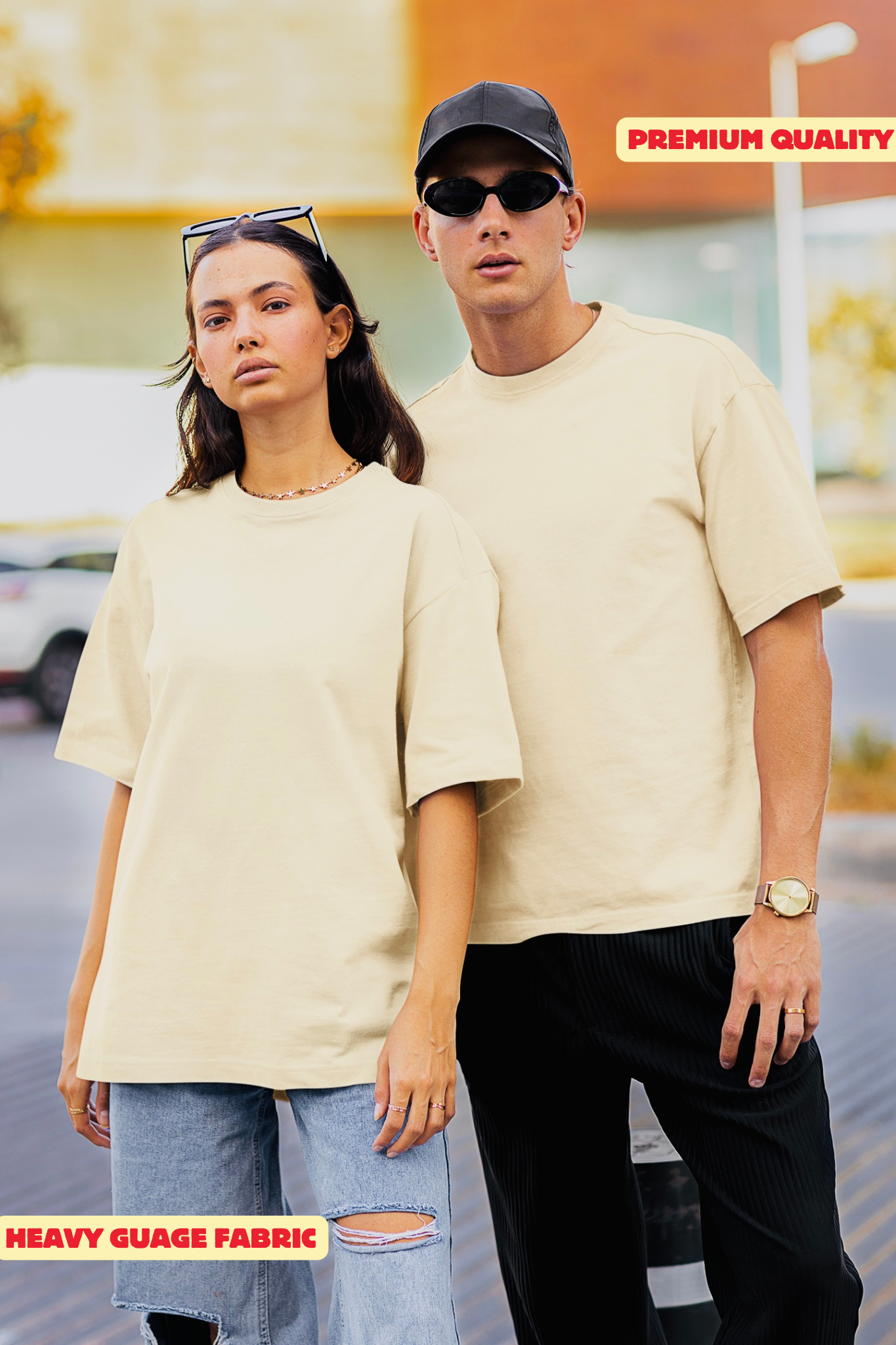 Classic Oversized T-shirt - OFF-WHITE