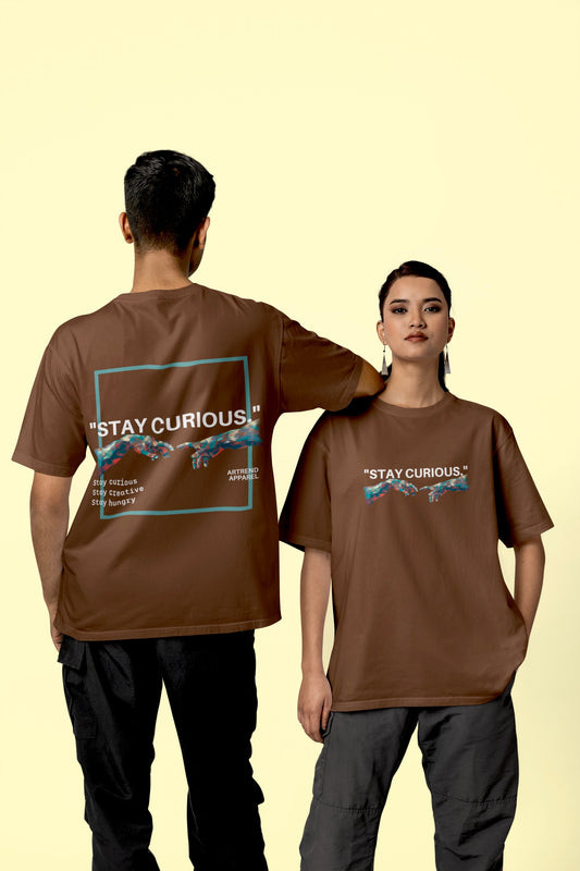 Stay Curious Edition Oversized T-shirt