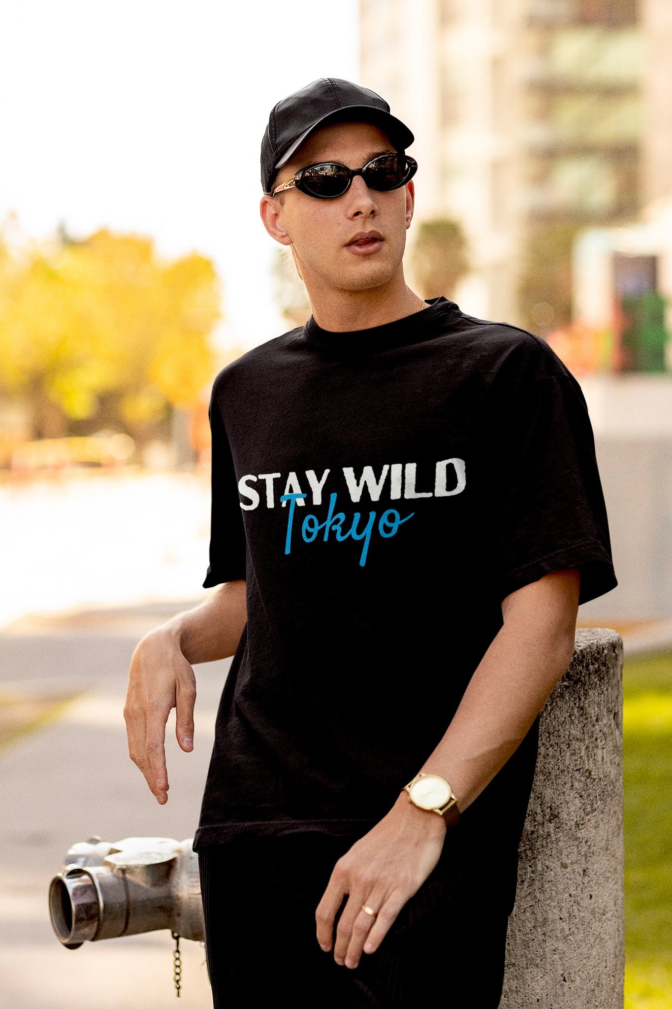 Stay Wild Tokyo Edition Oversized T-shirt