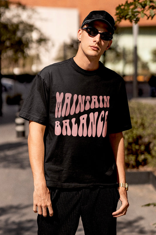 Maintain Balance Edition Oversized T-shirt