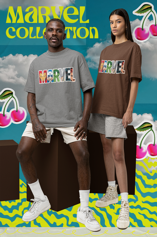 MARVELS EDITION OVERSIZED T-SHIRT