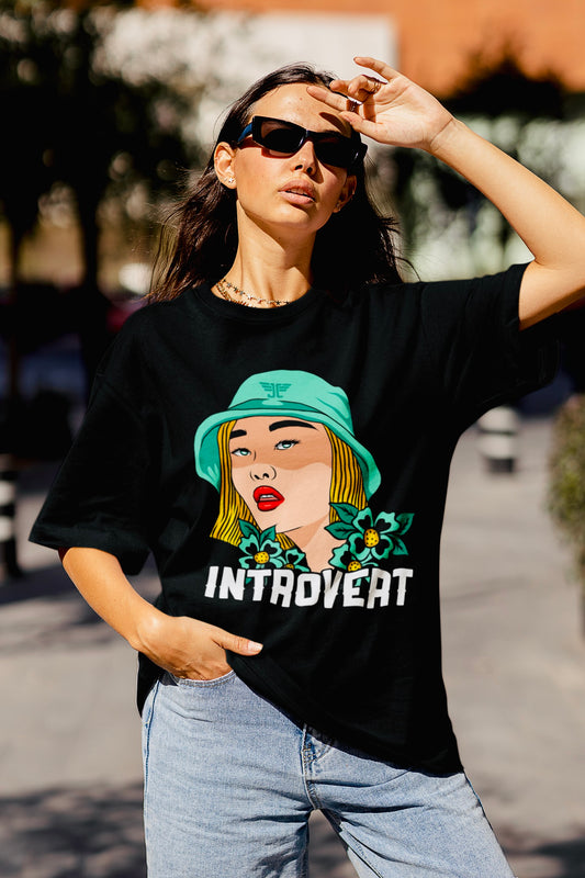 Introvert Classic Oversized T-shirt