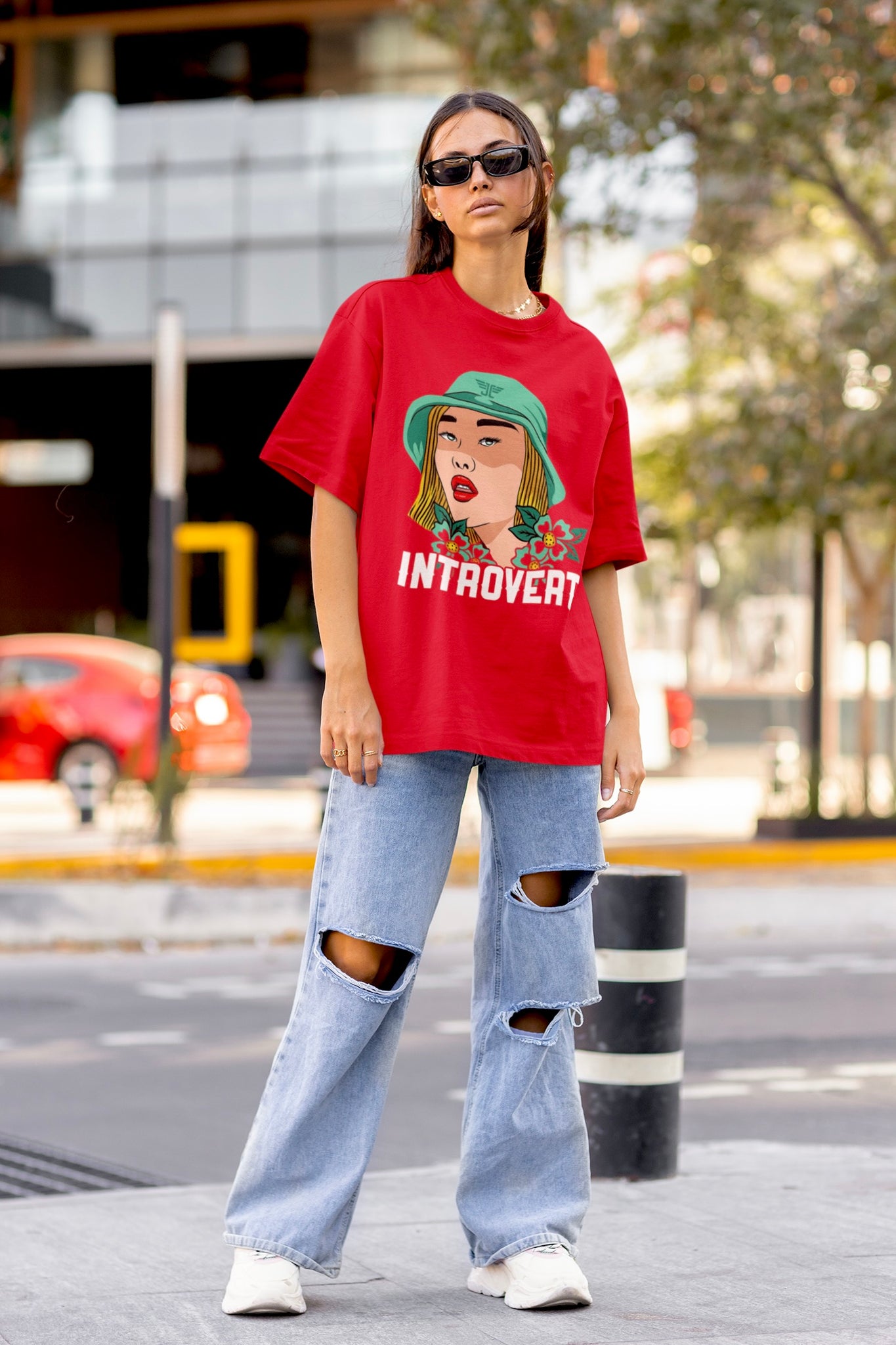 Introvert Classic Oversized T-shirt