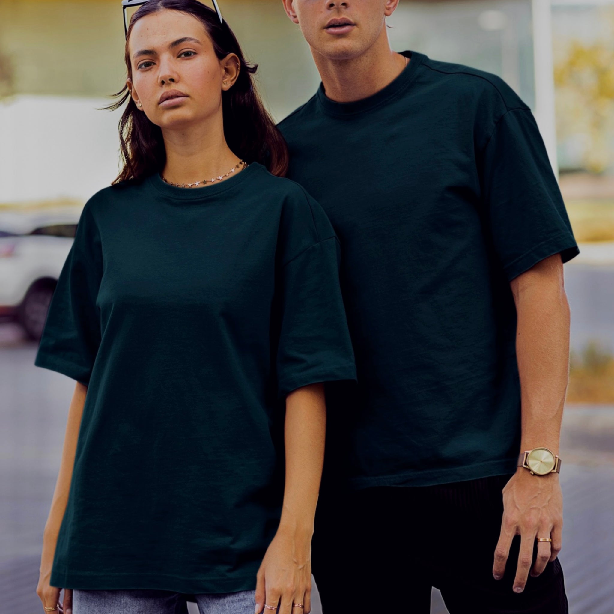 Classic Oversized T-shirt - TEAL